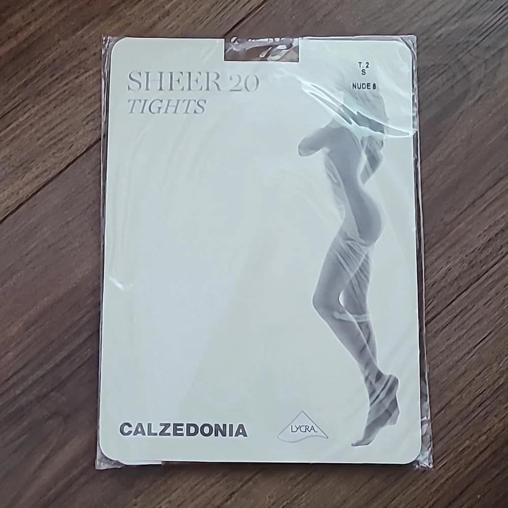 Calzedonia Sheer 20 tights Nude 8 New